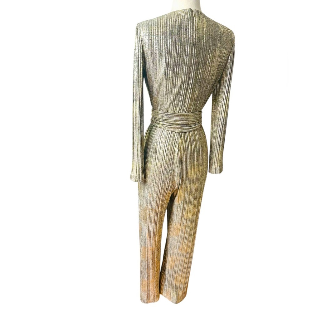 BADGLEY MISCHKA SILVER JUMPSUIT - Picture 5 of 8
